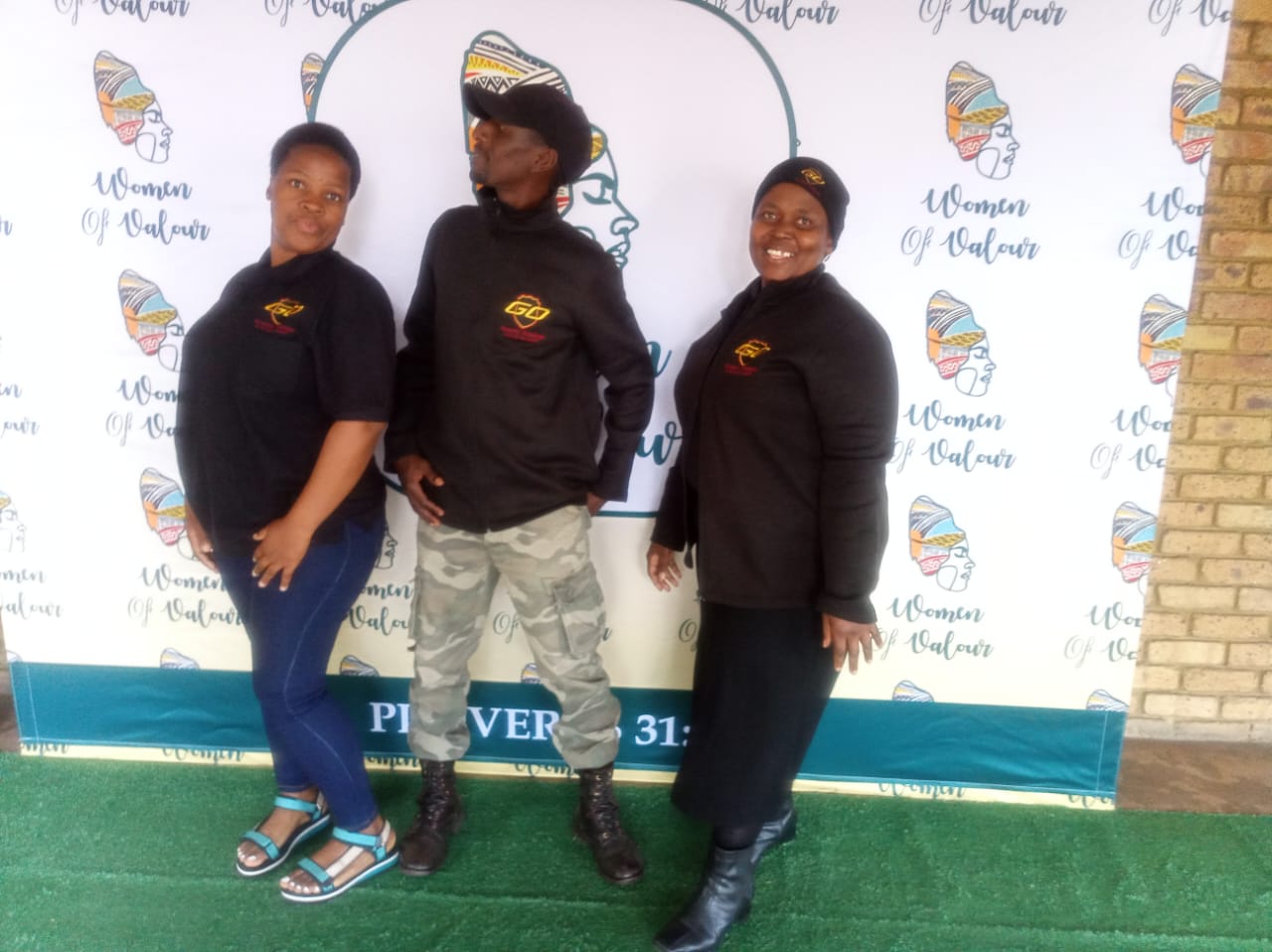 Go Security Solutions team supporting Women of Valour